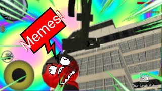 The Stickman Rope Hero Memes (Vacation To A New City) screenshot 4