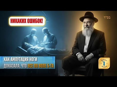 😨 Никаких Ошибок! Как ампутация ноги доказала, что все по воле Б-га | Раввин Ярон Реувен