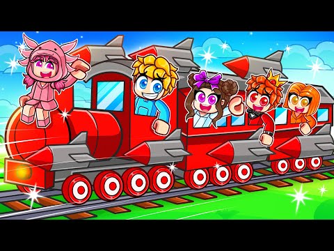 Den SCHNELLSTEN ZUG BAUEN in Roblox Baue einen Zug mit meinen VERRÜCKTEN Freunden!
