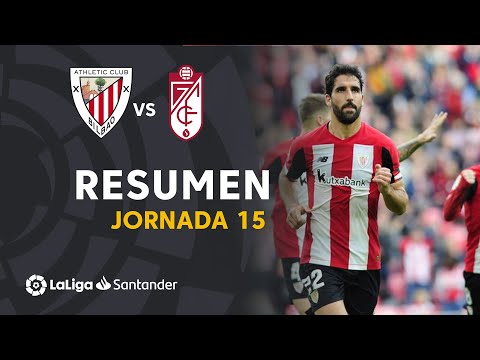 Resumen de Athletic Club vs Granada CF (2-0)