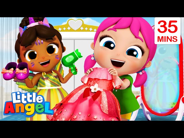 This Is The Way We Play Princess + More Little Angel Kids Songs u0026 Nursery Rhymes class=