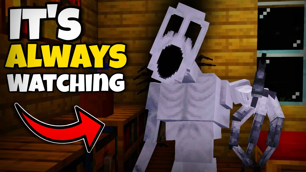 Дополнение THE ONE WHO WATCHES для Minecraft Bedrock травмировало меня…