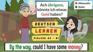 Deutsch lernen | German Dialoges for beginners | Deutsch A2 | german conversation | Treffen