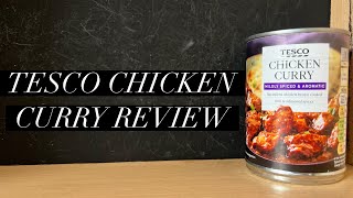 Chicken Curry Wraps Review , Tesco Chicken Curry Review , Weird Food In A Tin