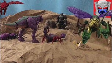 Maximals and Predacons first Transformation!!! Beast Wars Stop Motion