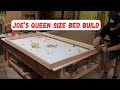 Building a queen sized bed part 1  woodworking projects