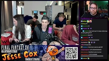 Stewart Clarke playing as queer FF character Dion Lesage  - Final Fantasy 16 Cast Q&A streamily