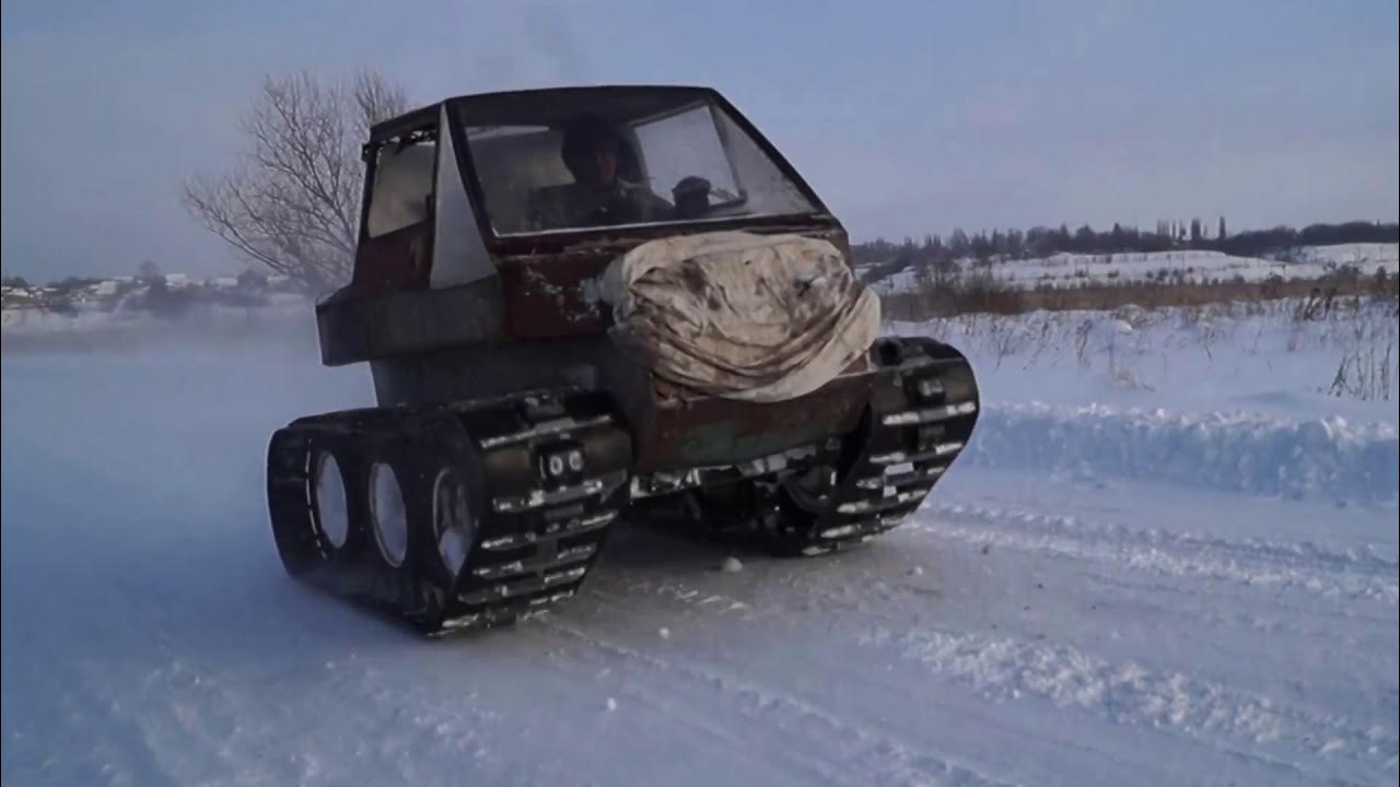 Гусеничный вездеход патруль трак
