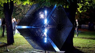 Celebrity Cube Shaped Light Installation - One Night Gallery Net Worth