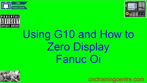 Setting Offsets Using G10 and Reset Display
