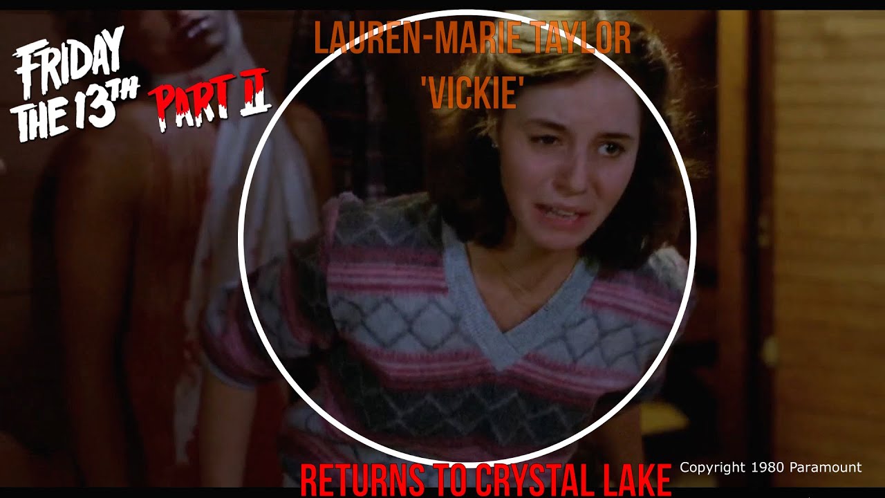Friday the 13th Part 2 'Vickie' (Lauren-Marie Taylor) Visits Crystal Lake (Blairstown NJ 2025_10_11)