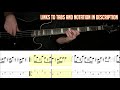 Khruangbin  mr white bass line wtabs and standard notation