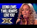 "You've got STAR QUALITY!" Leona Lewis WOWS with Whitney Houston classic | Best Of | The X Factor