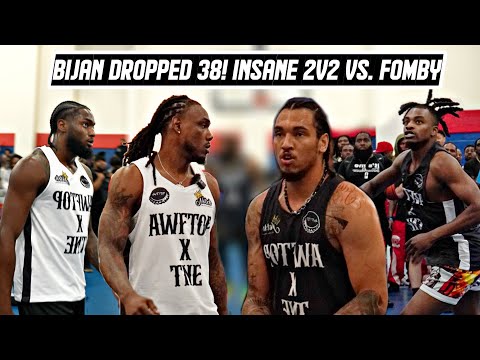 BIJAN WENT AWF FOR 38 POINTS! | 2v2 vs. FOMBY | AWFTOP X TNE