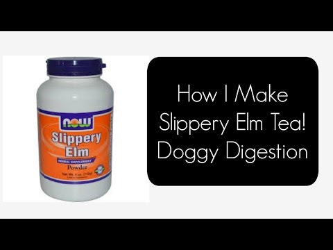 Video: Nebenwirkungen von Slippery Elm Root für Hunde