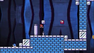 Super Mario Bros. X - Icy Castle (Custom Level)