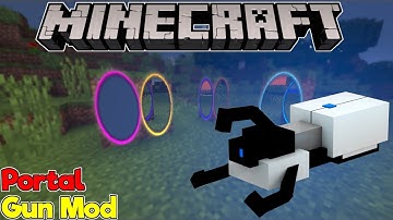 Minecraft Java Portal Gun Mod 2019