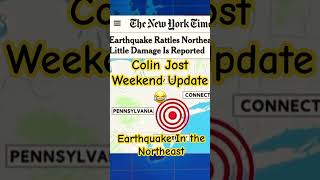 Colin Jost Weekend Updates Earthquake #shorts #snl #colinjost