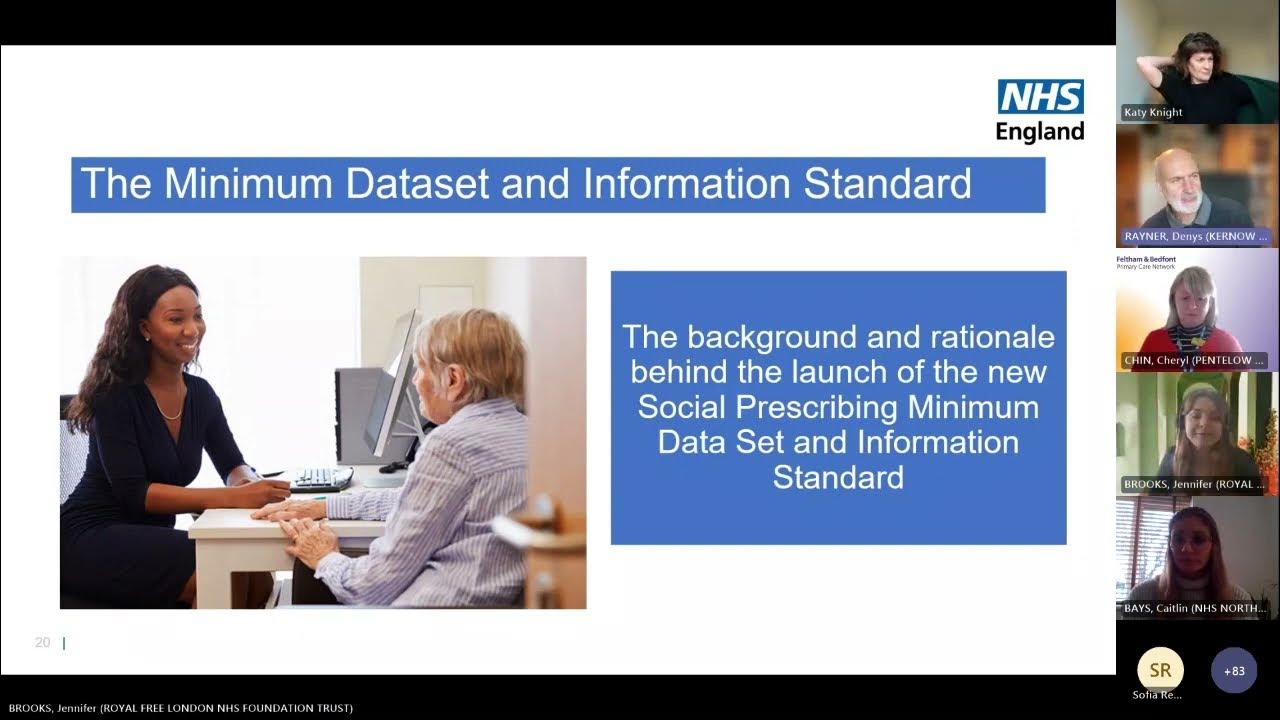 The national social prescribing information standard and minimum data