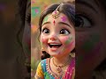 Happy Holi | #ytshorts |#kidscartoon