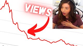 Why are Pokimane's views dropping for no reason ?  - Pokimane Clip
