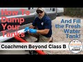 How to Dump Tanks and Fill Fresh Water On Coachmen Beyond