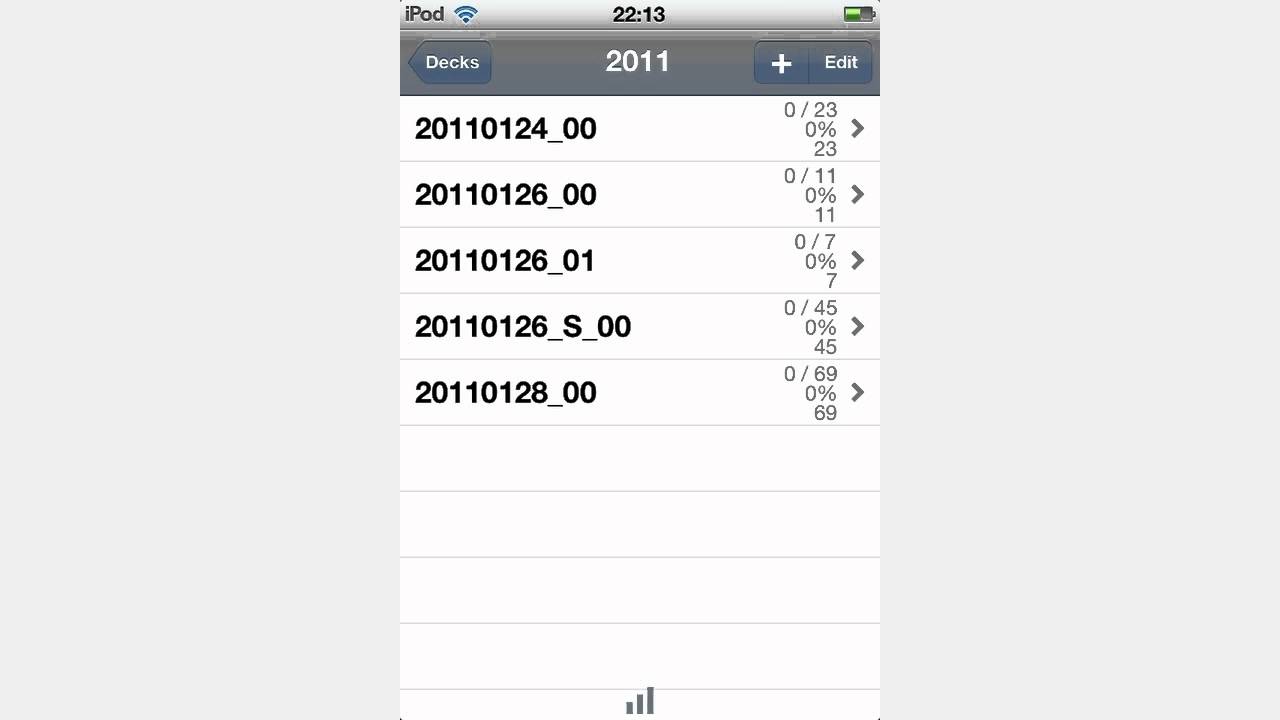 Language in your pocket How to organize decks in Flashcards Deluxe