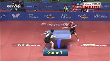 2013 Asian Championships JPN-TPE (2): Kenta Matsudaira - Chuang Chih-Yuan (full match|short form)