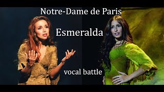 Notre-Dame De Paris Eslmeralda Vocal Battle (Hélène Ségara Vs Hiba Tawaji)