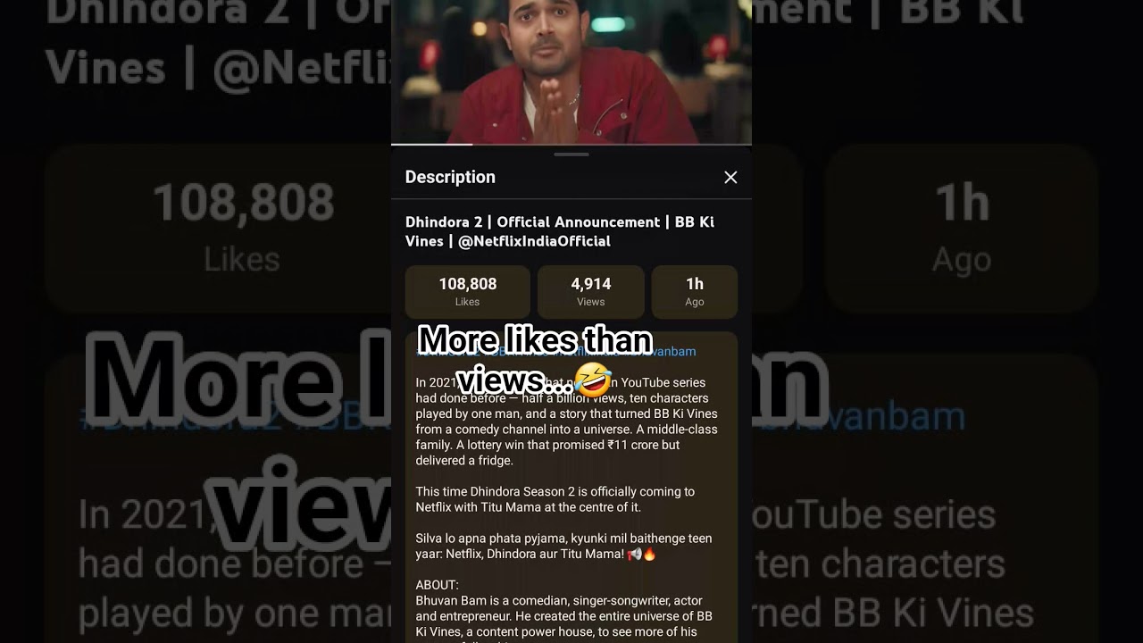 Never expected from Bhuvan kinda from netflix to be true...🤣#dhindora #dhindhora2 #trending #funny