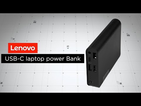 Мобільна батарея Lenovo USB-C Laptop Power Bank
