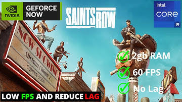 HOW TO FIX SAINTS ROW 2022 LAG IN LOW END PC | 6GB RAM WITHOUT GRAPHIC CARD
