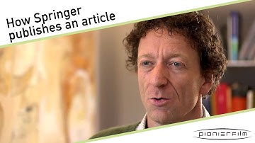 How is an article published with Springer? This journey of an article shows how it works.