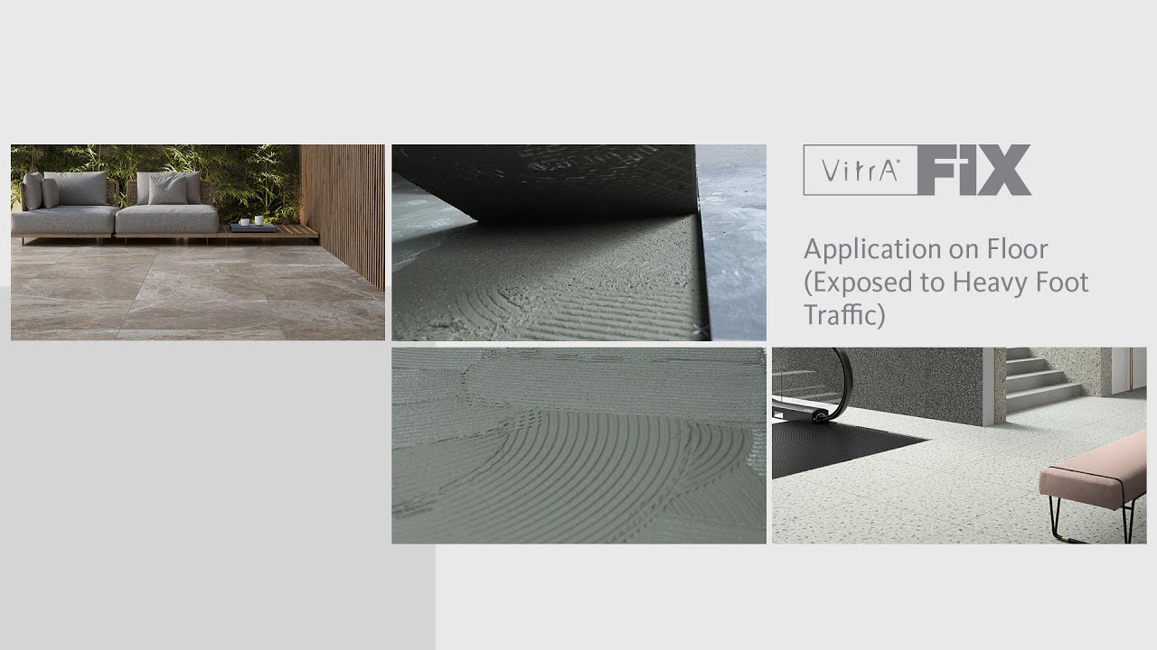 Application on Floor (Exposed to Heavy Foot Traffic)