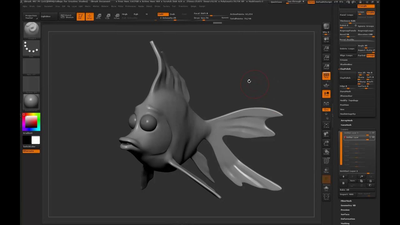 posing zbrush models in maya - YouTube