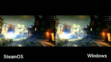 Shadow of Mordor benchmark on SteamOS & Windows