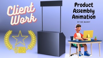 Client Work | Product Assembly Animation Video |#3danimation #3d