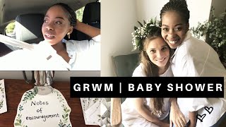 GRWM | Attending a baby shower |South African Youtuber