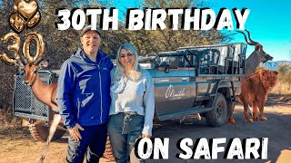 Celebrating 30th BIRTHDAY ON SAFARI! River Safari and bush walk!