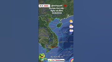 Thanh Hoá đến Huế thời tiết hôm nay có đẹp? Dự báo thời tiết ngày 22/6/2025 #echquyet #dubaothoitiet