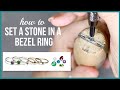 Setting a Stone in a Bezel Ring - Beaducation.com