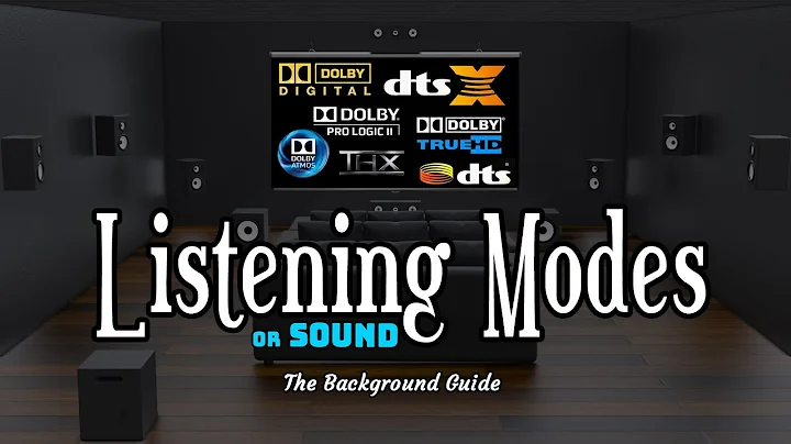 Dolby, DTS, and THX Surround Listening Modes Explained