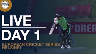 🔴 Live European Cricket Series Helsinki, Finland, Day 1 | Cricket Live Stream