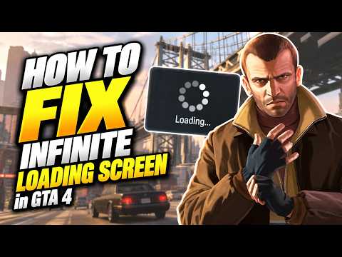 How to FIX INFINITE LOADING SCREEN in GTA 4