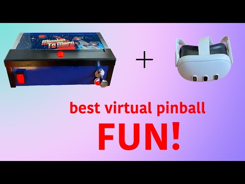 PinStation is fantastic for VR pinball