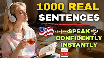 1000 Real English Sentences That Will Make You Sound Fluent Instantly ✅