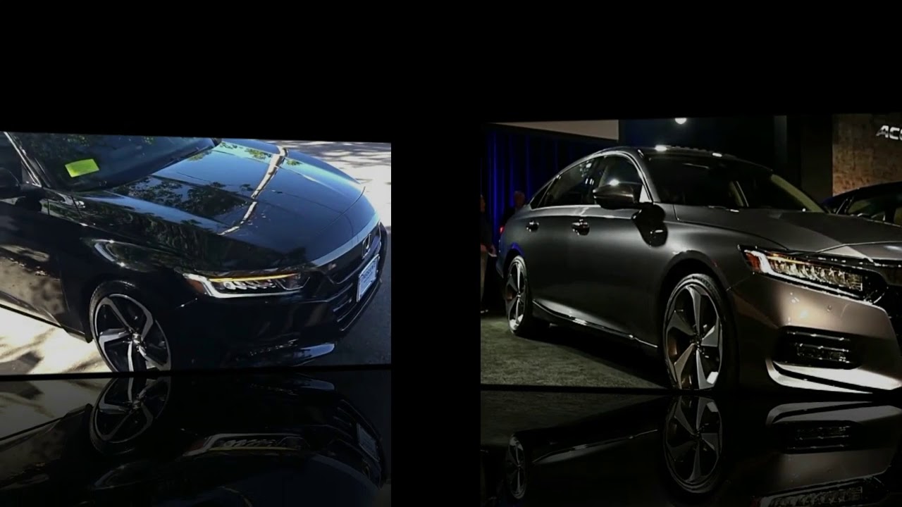 2018 HONDA ACCORD SPORT BLACK EDITION - YouTube