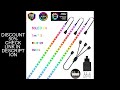 Addressable Rainbow PC Digital WS2812b LED Strip Light for 5V 3pin ARGB Header PC Case Asus Aura Syn