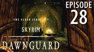 Skyrim: Dawnguard Walkthrough in 1080p, Part 28: Gargoyles in Volkihar Ruins (in 1080p HD)