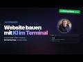 Claude Code Tutorial Komplette Website In Unter 1 Stunde Deutsch